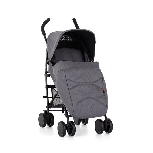 PETITE&MARS Fußsack für Kinderwagen Musca Ultimate Grey
