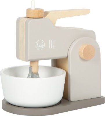 small foot Robot de Cozinha de Madeira 2 em 1 Tasty cinzento