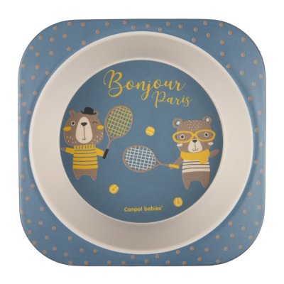 CANPOL BABIES Bonjour Paris Geschirrset 5-teilig blau
