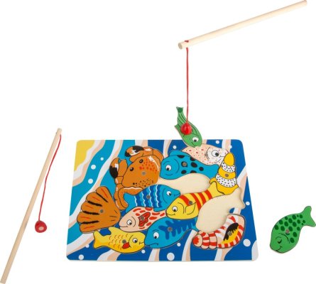 small foot Puzzle motorio pesca