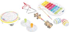 small foot Musikinstrumente Set aus Holz mit Punkten