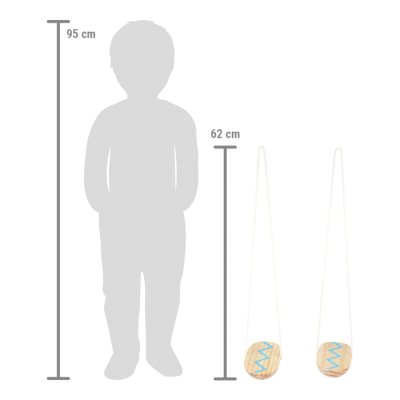 small foot Trampoli Active