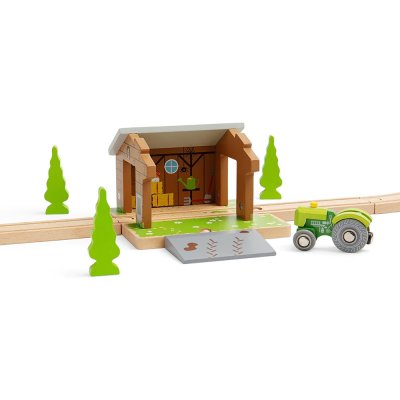 Bigjigs Rail Bauernhof auf Schienen