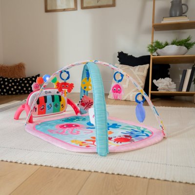 BABY EINSTEIN Spieldecke mit Aktivitäten 4-in-1 Kickin' Tunes™ Jellyfish Jamboree™ 0m+