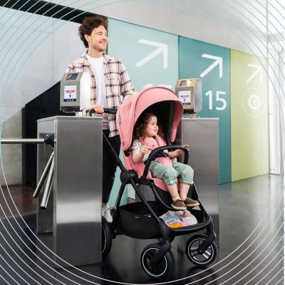 KINDERKRAFT SELECT Kinderwagen kombiniert Nea 2in1 Deep Grey, Premium