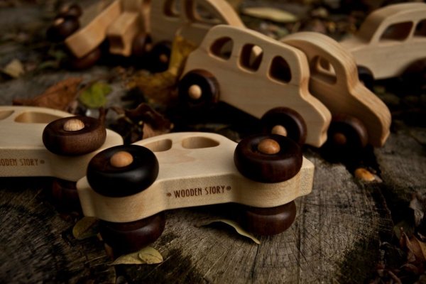 Wooden Story Bil från 1930-talet