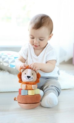2Kids Toys Piramidka z kółek Lewek
