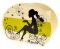 Hess Wooden Money Box Girl