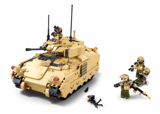 Sluban M38-B1363 Americký ľahký tank M3A3 Bradley