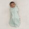 ERGOPOUCH Envoltorio y saco de dormir 2 en 1 Cocoon Sage 3-6 m, 6-8 kg, 0,2 tog