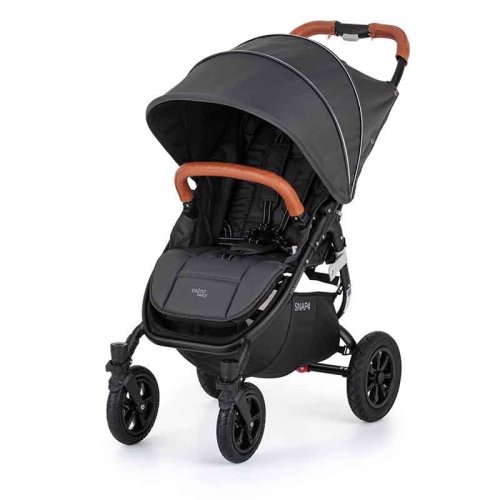 VALCO BABY Sport babakocsi Snap 4 Sport Flat Matte LTD Edition Signature szürke, eco bőr