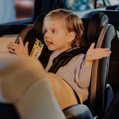 LIONELO Seggiolino Auto Aart i-Size (40-150 cm) Beige Latte