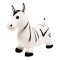 small foot Inflatable Hopper Zebra
