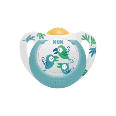 NUK Dudlík Star Latex18 - 36m. Kasten - grün