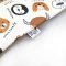 Maglietta smyk DR TISK Outlast® - animali colorati bianchi