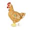 Rappa Plush standing hen 33 cm with egg ECO-FRIENDLY