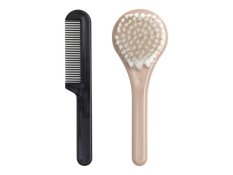 LUMA Comb and brush for children Desert Taupe