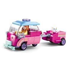 Sluban Girls Dream M38-B0921C Katzenwagen