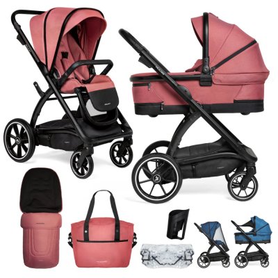 MUUVO Kombikinderwagen Trick Set 2in1 Pure Pink