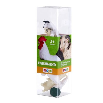 Mojo Mini mundo Animais da quinta conjunto de 6 peças - conjuntos variados