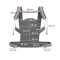 KINDERKRAFT Babytrage Nino Confetti Grey