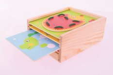 Bigjigs Toys Tiere zum Auffädeln