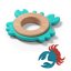 BABYONO Wooden-silicone Crab teether