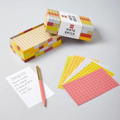 Fișe de notițe cu cărămizi LEGO® Chronicle Books