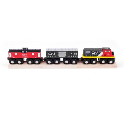 Bigjigs Rail CN treno merci + binari