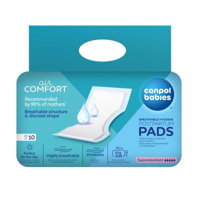 CANPOL BABIES Compresas postparto super absorbentes 10uds