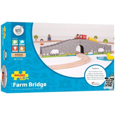 Bigjigs Rail Quinta ponte com túnel