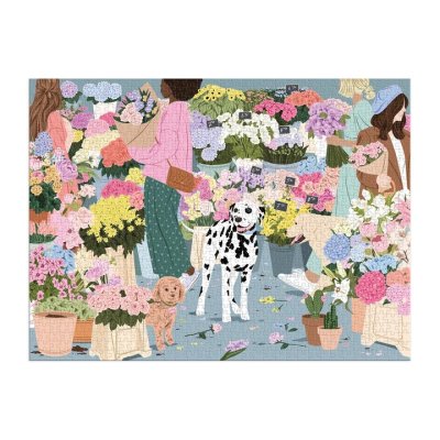 Galison Puzzle Virágpiac 1000 darabos