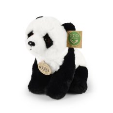 Rappa Plüsch Panda sitzend 23 cm SOFT COLLECTION, ECO-FRIENDLY