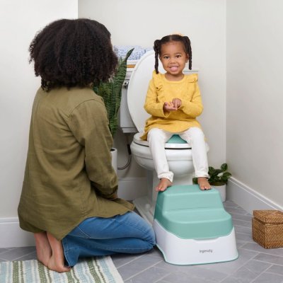INGENUITY Noćna kahlica 3u1 Prepare to Potty™ Green