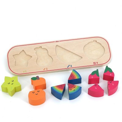 Vilac Kirakó puzzle Gyümölcsökkel számolni tanulok Sarah Betz