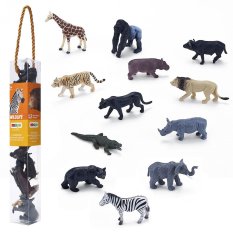 Mojo Mini Mundo Animais Africanos 12 unidades
