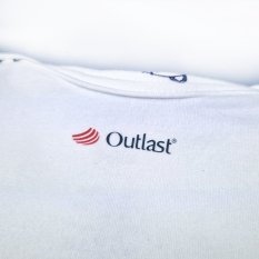 Body z nadrukiem Outlast® - biały/białe zwierzątka
