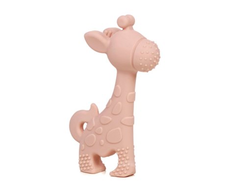 JANÉ Anneau de dentition girafe en silicone pâle