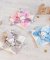 Set cadou Doudou - jucărie de pluș ursuleț albastru 24 cm