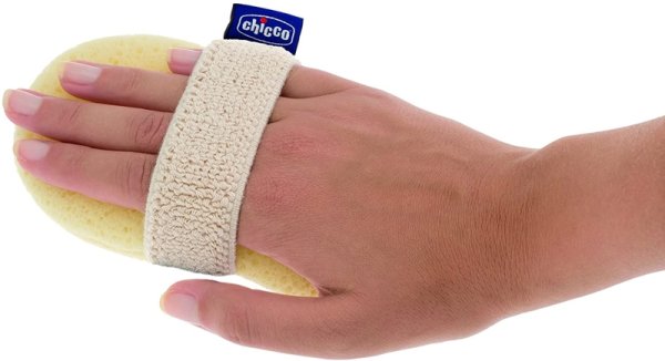 Gąbka/rękawiczki do kąpieli CHICCO Baby Moments