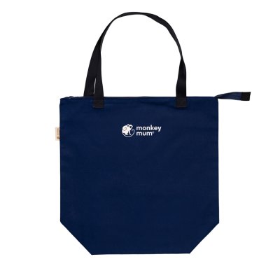 Kleine stoffen accessoiretas Monkey Mum® Carrie - Marineblauw