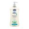 CHICCO Gyengéd sampon hajra és testre Baby Moments adagolóval 92% természetes összetevők 500 ml
