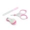 BABYONO Maniküre-Set für Kinder rosa