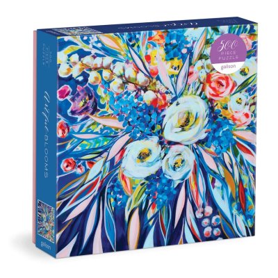Galison Puzzle Kunstvolle Blumen 500 Teile