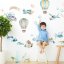 Wall stickers - Airplanes and balloons with name