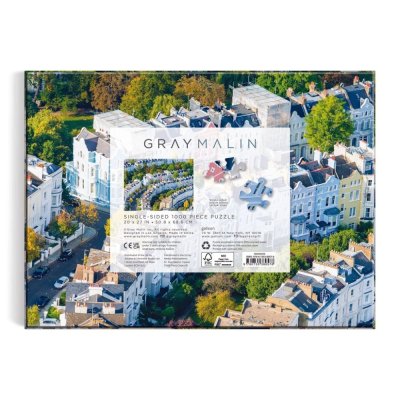 Galison Puzzle Grey Malin Notting Hill 1000 Teile