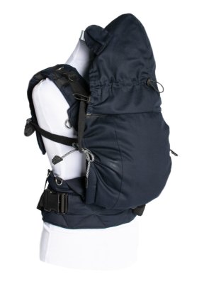 Monkey Mum® Svetla kapuca za prenosni voziček Carrie - Silver Dark