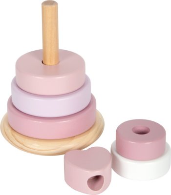 small foot Nasadzovanie na tyč Veža ružová