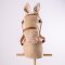 Cheval sur bâton en velours côtelé Bigjigs Toys