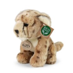 Rappa Plyschgepard sittande 18 cm ECO-FRIENDLY